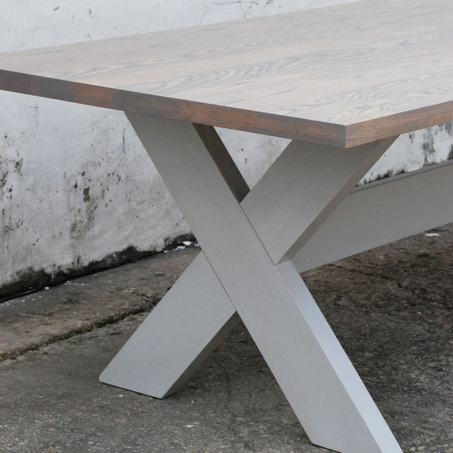 ZURICH Dining Table (44mm Top) Island Grey JB Furniture