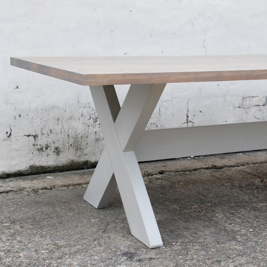 ZURICH Dining Table (44mm Top) Island Grey JB Furniture