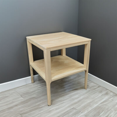 OUTENIQUA Side Table – Coastal White (Pine)